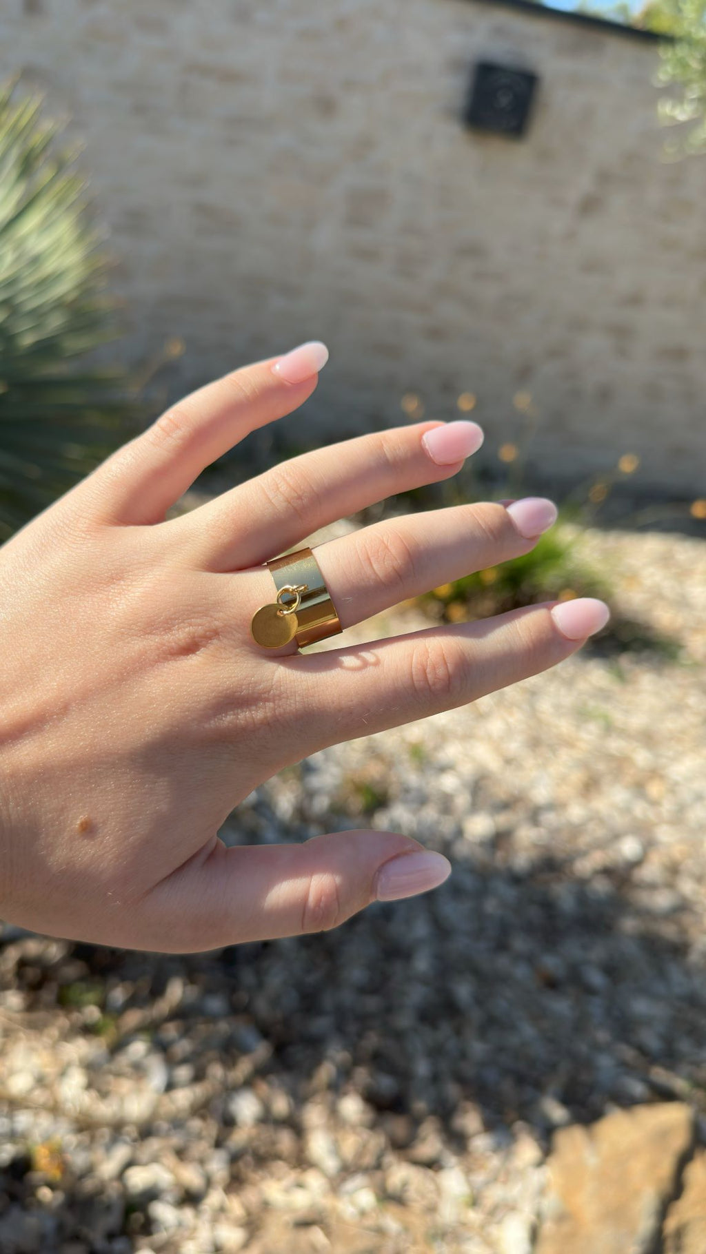 Vaya / Bague breloque ronde