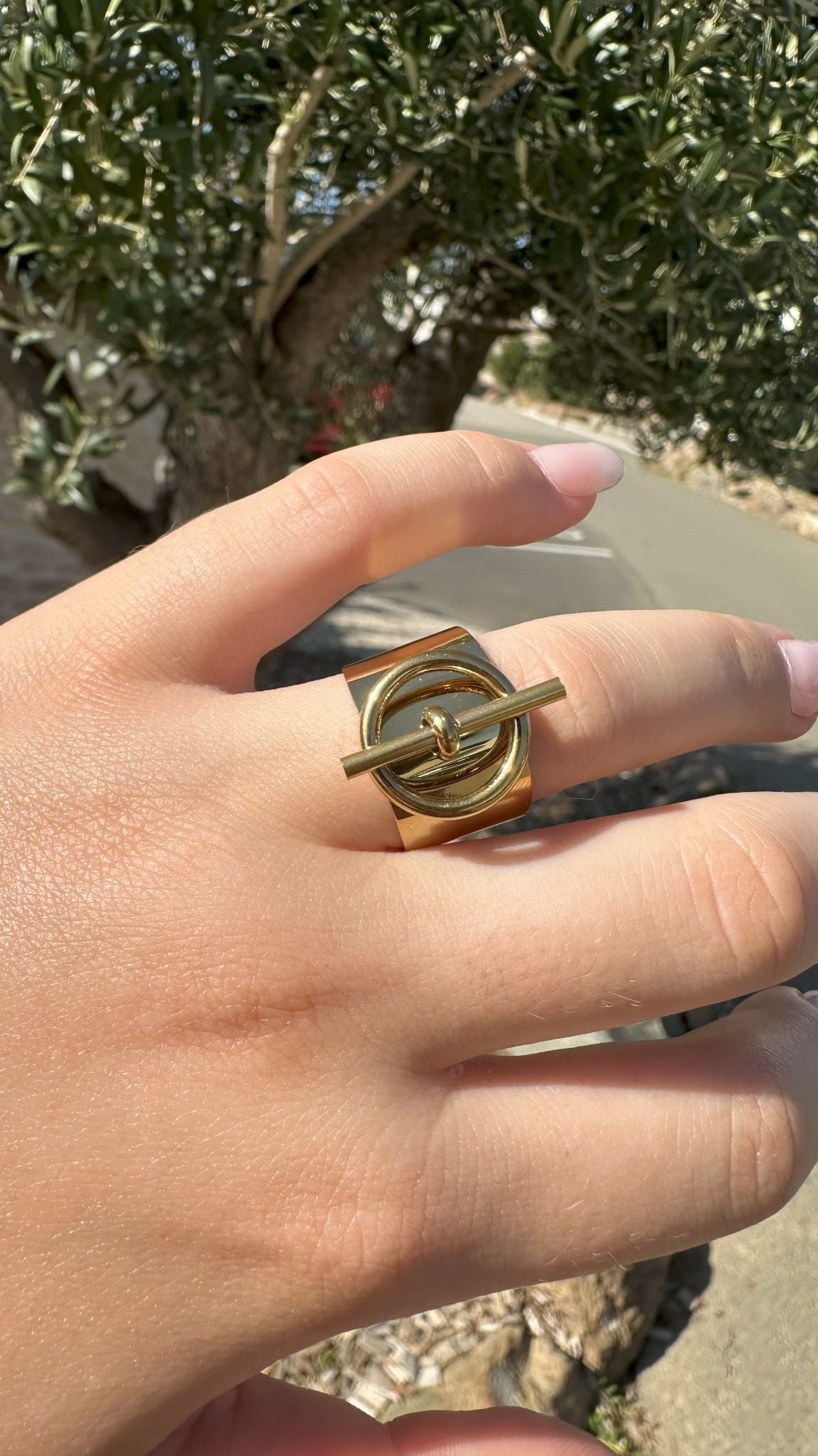 Aurora / Bague doré